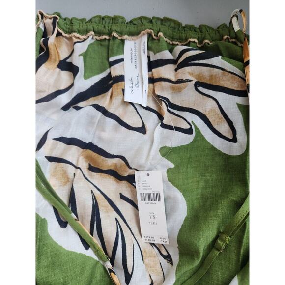 NWT Anthropologie MALIKA PRINTED LOULOU AVENUE Maxi Dress Sz Plus 1X #9H430 - Picture 8 of 11